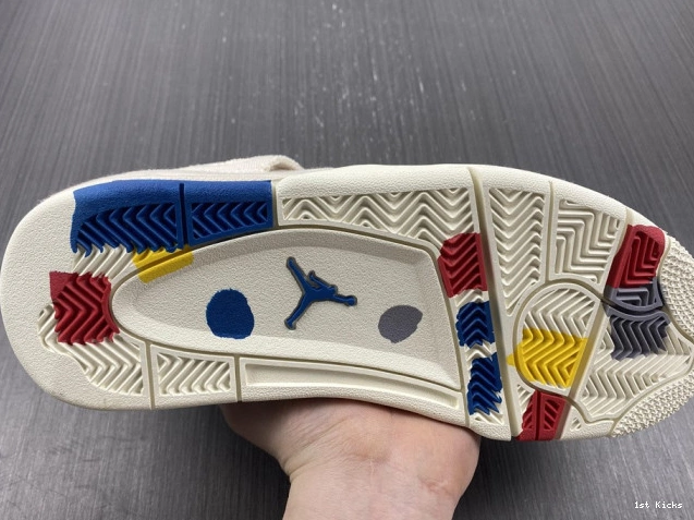 DQ4909-100 Jordan (W) 4 Blank Retro Canvas 0716